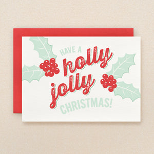 Holly Jolly Holiday Card