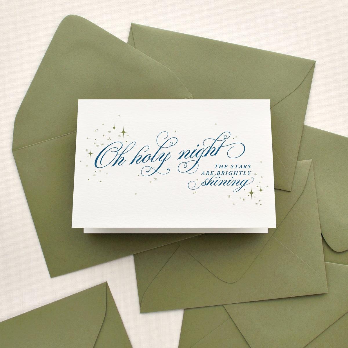 Holy Night Holiday Card