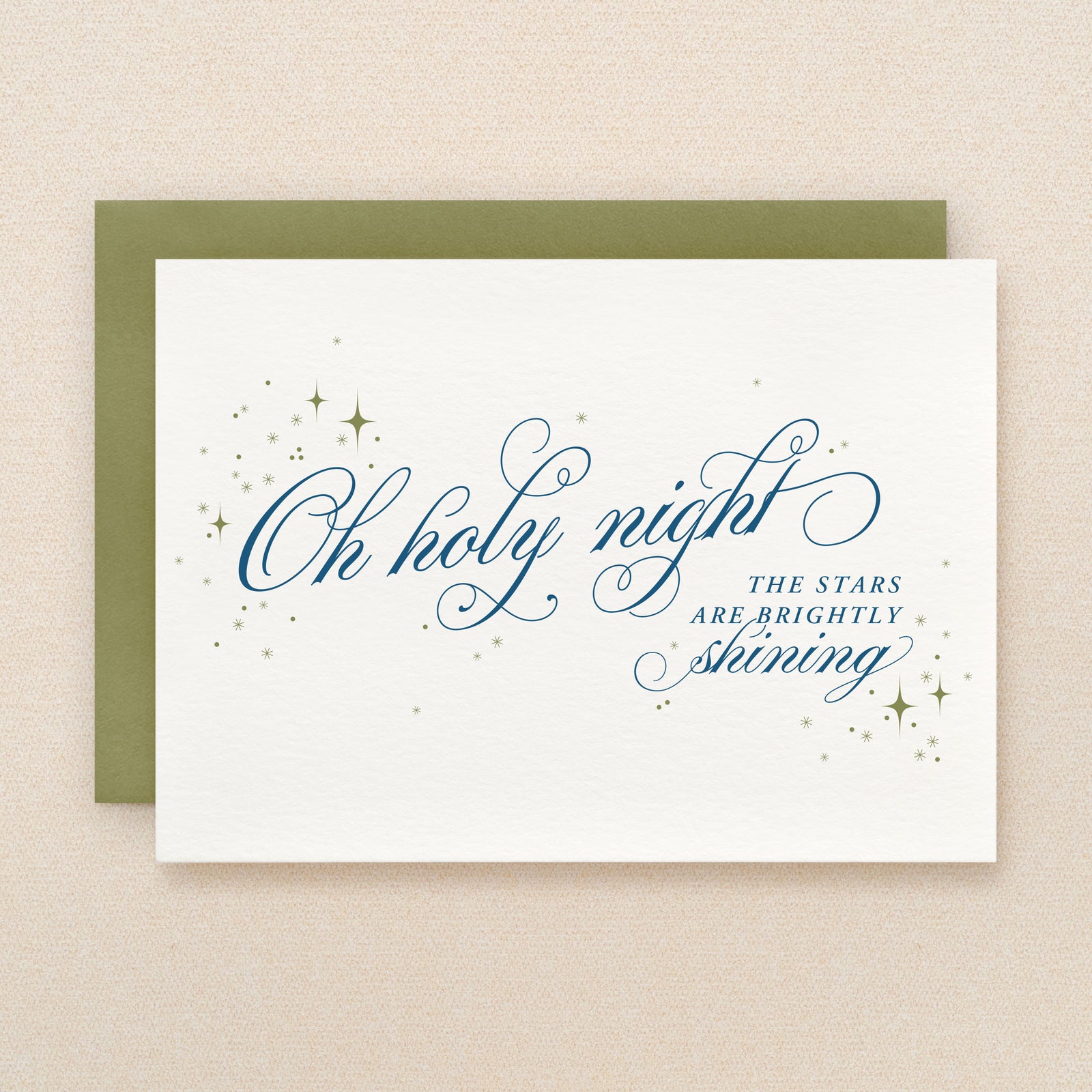 Holy Night Holiday Card