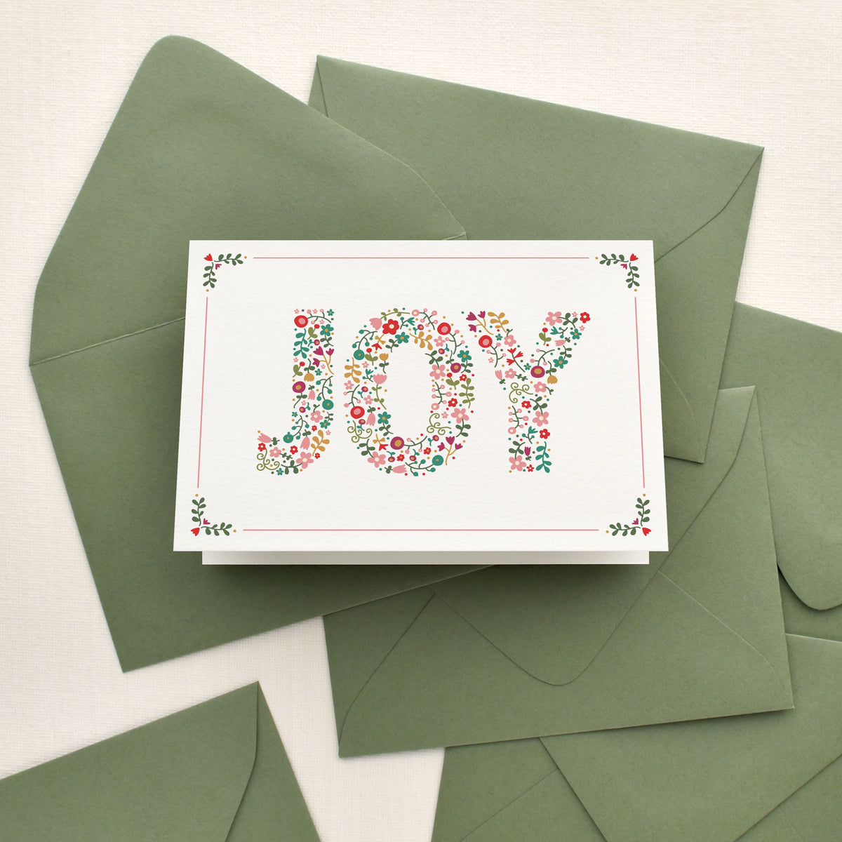 Joy Holiday Card
