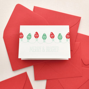Merry Bright Holiday Card