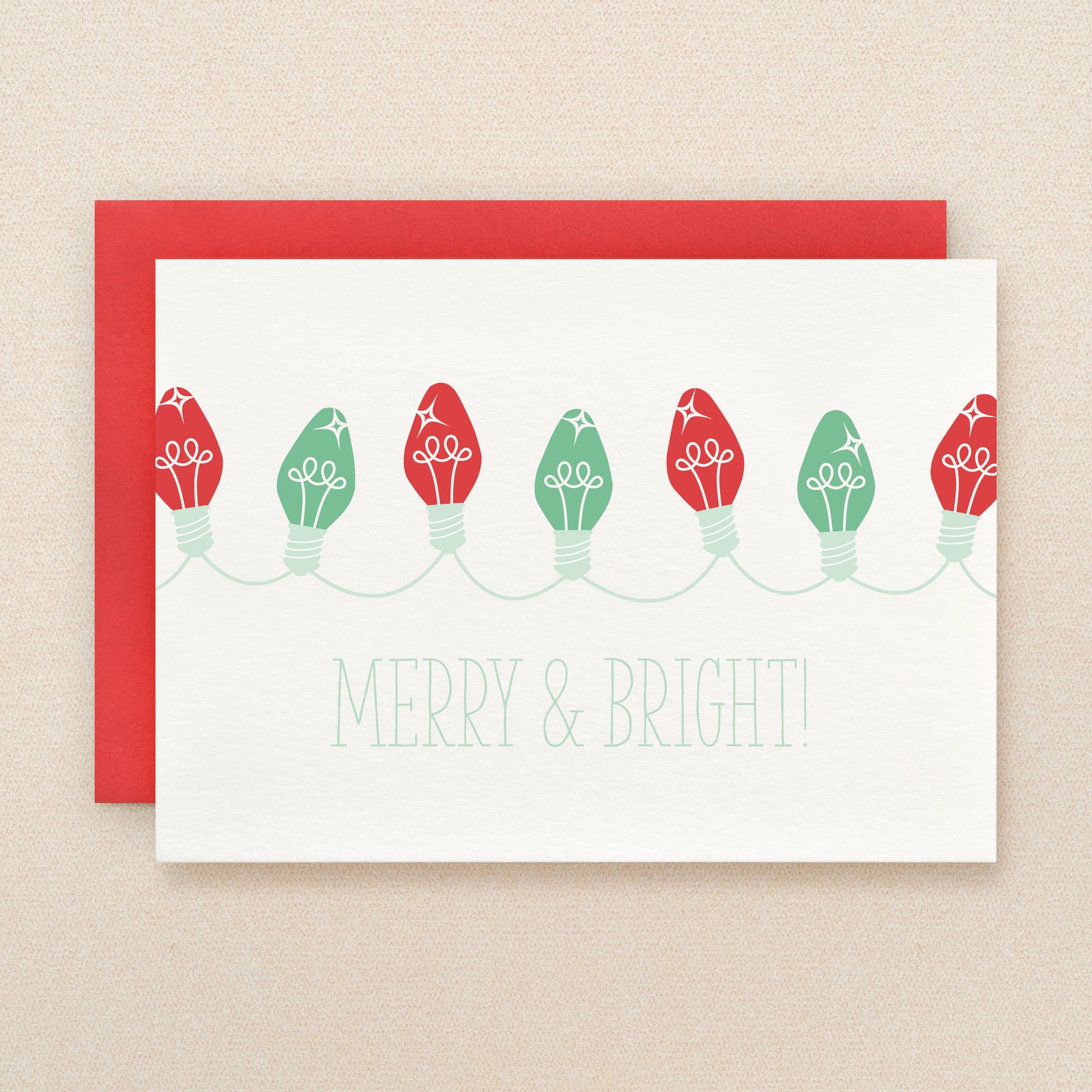 Merry Bright Holiday Card