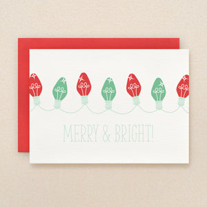 Merry Bright Holiday Card