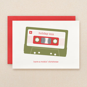 Mix Tape Holiday Card