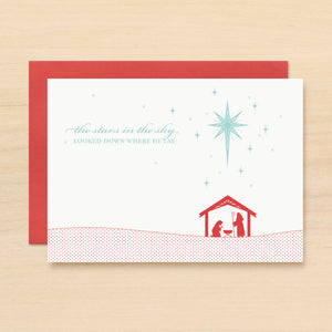 Nativity Holiday Card Set of 10