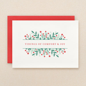 Wildflower Holiday Card