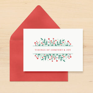 Wildflower Holiday Card Set of 10