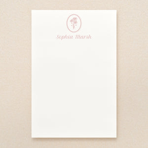 Aster Personalized Notepad