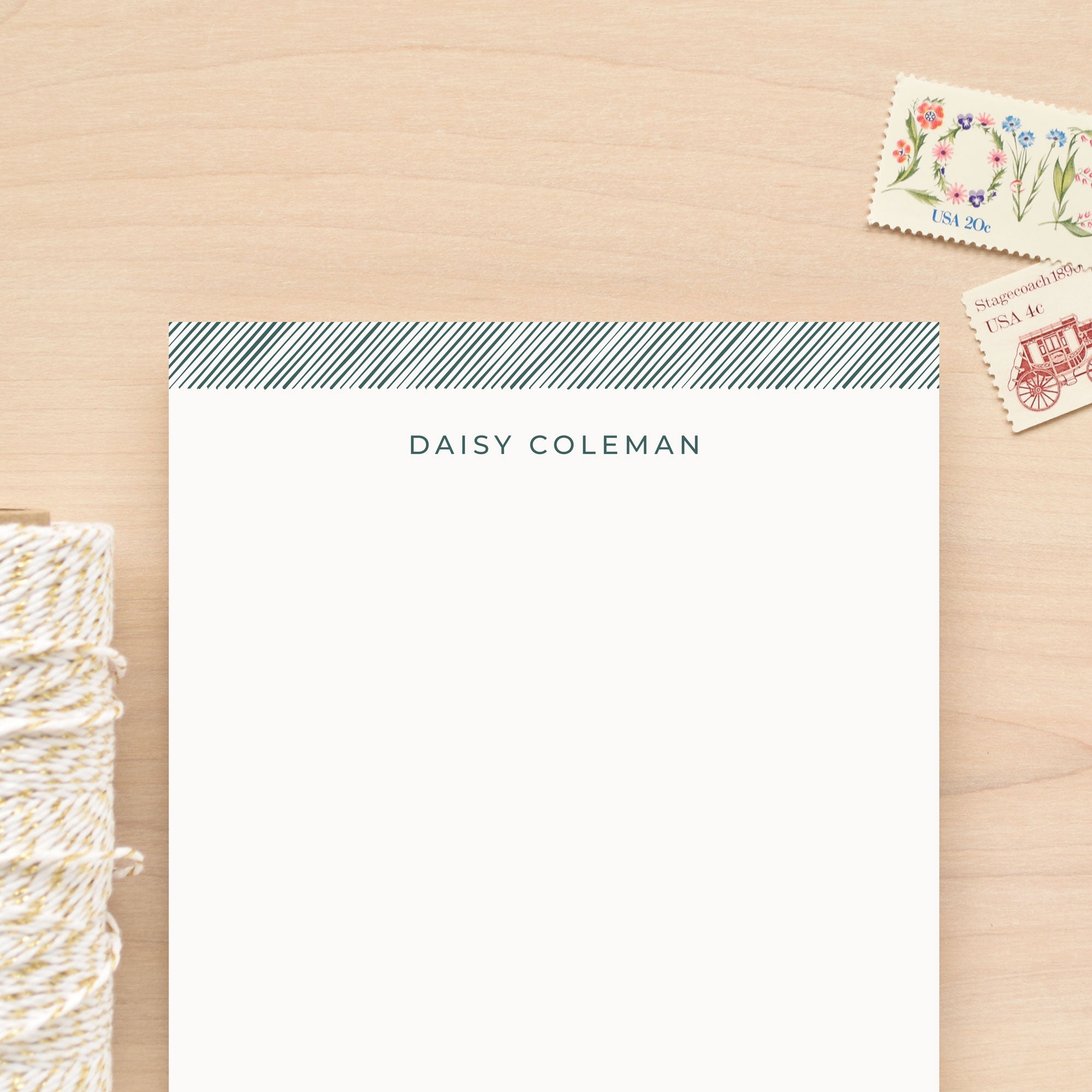 Bevel Personalized Notepad