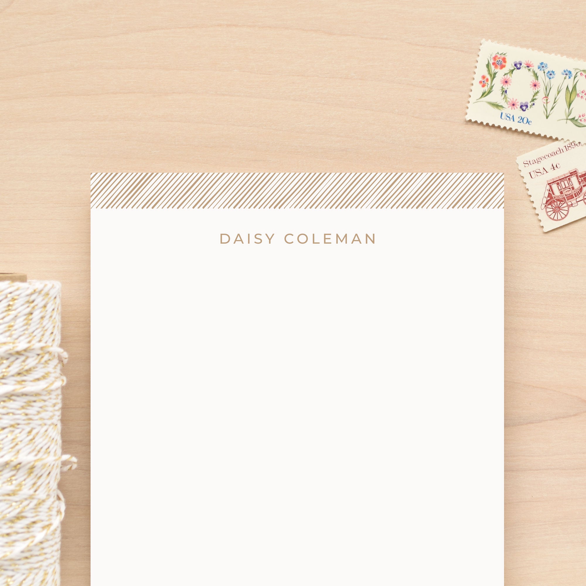 Bevel Personalized Notepad