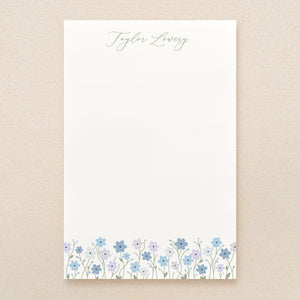Bluebell Personalized Notepad