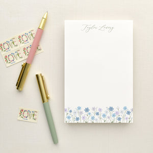 Bluebell Personalized Notepad