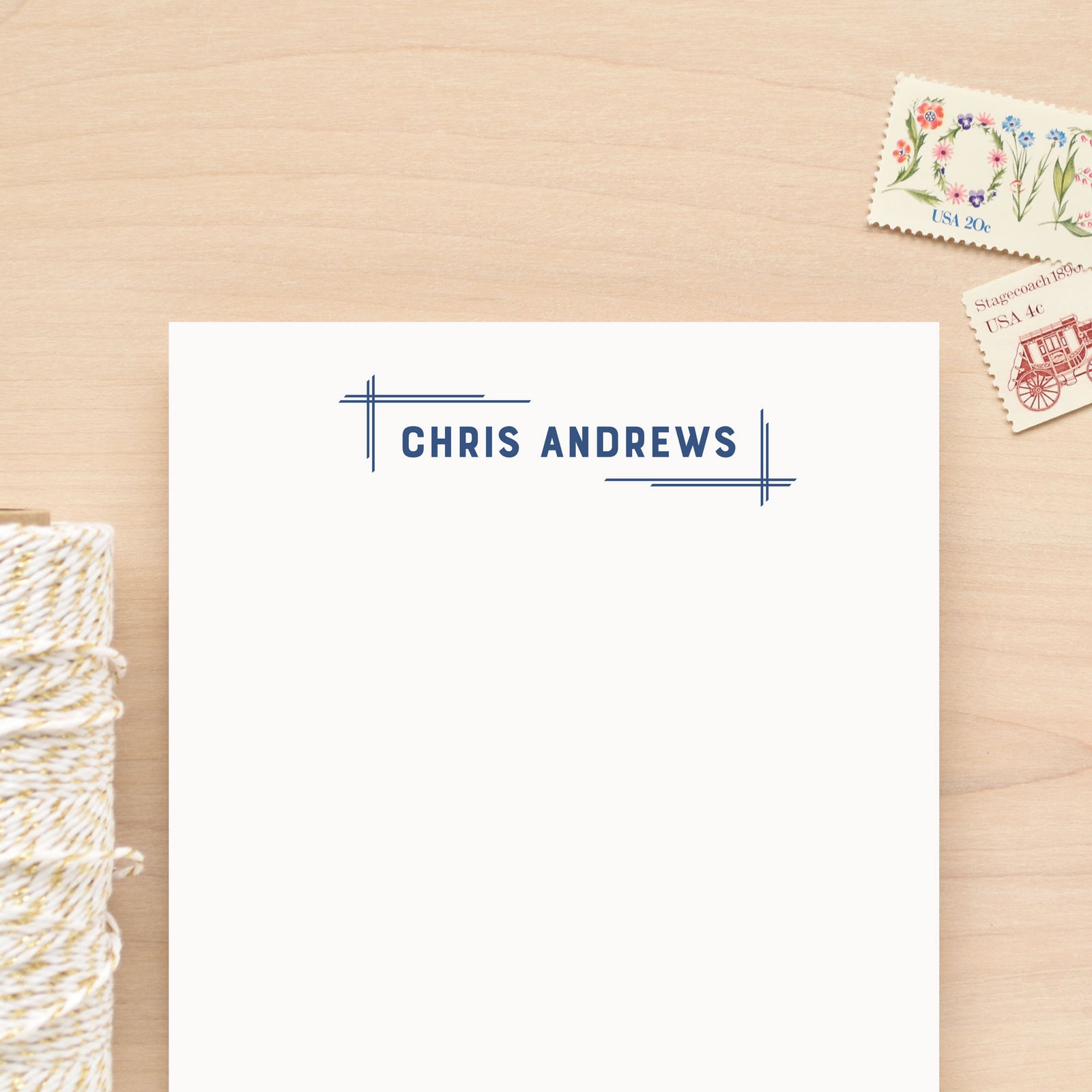 Blueprint Personalized Notepad