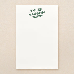Bolt Personalized Notepad