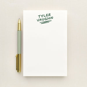 Bolt Personalized Notepad