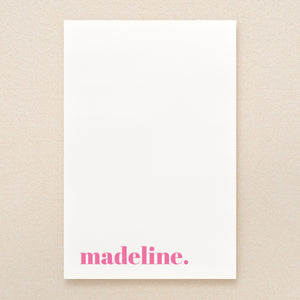 Byline Personalized Notepad