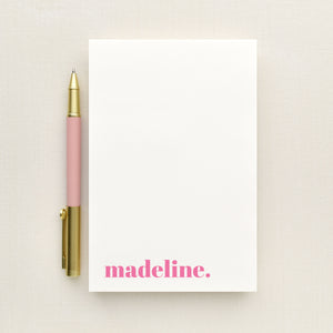 Byline Personalized Notepad