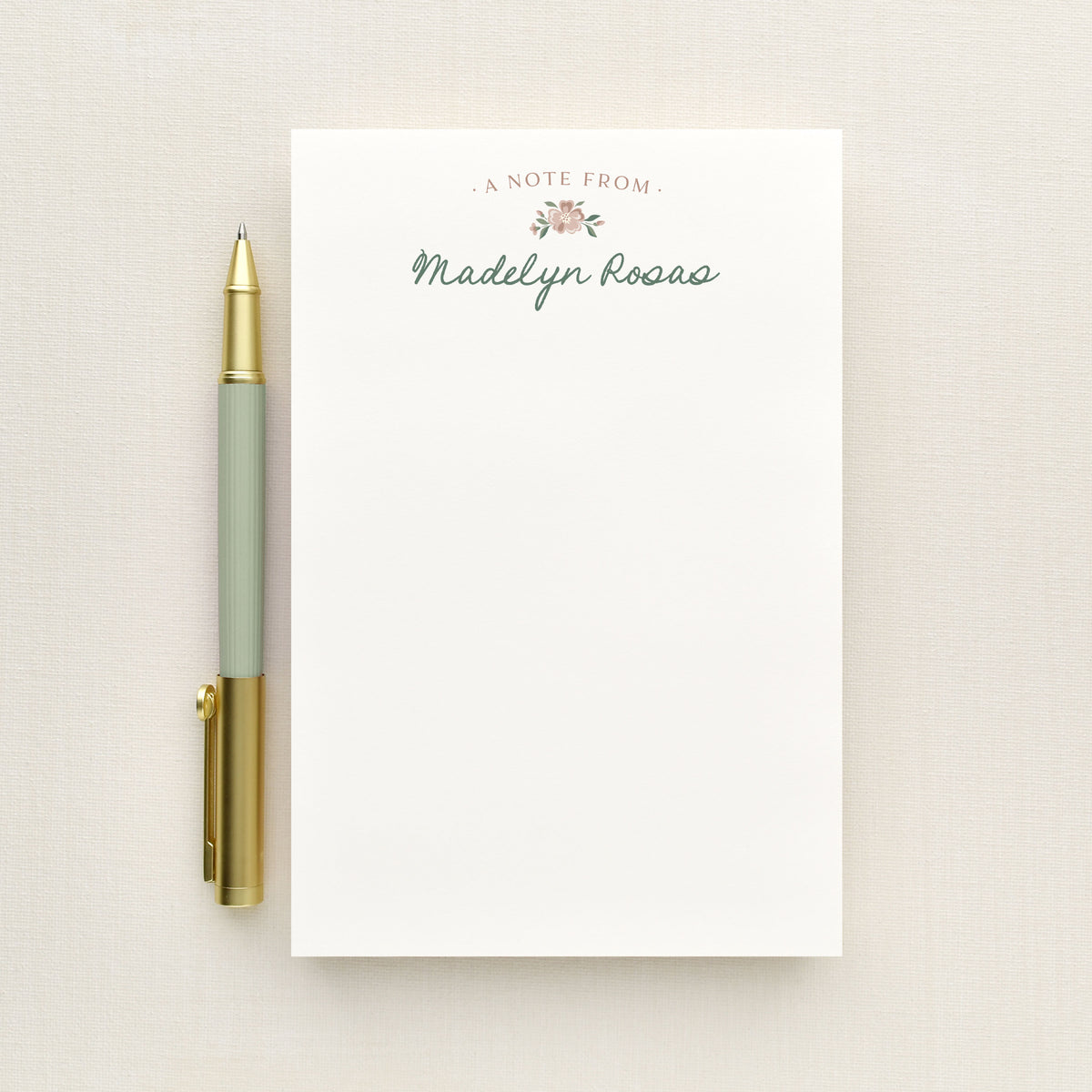Cameo Personalized Notepad