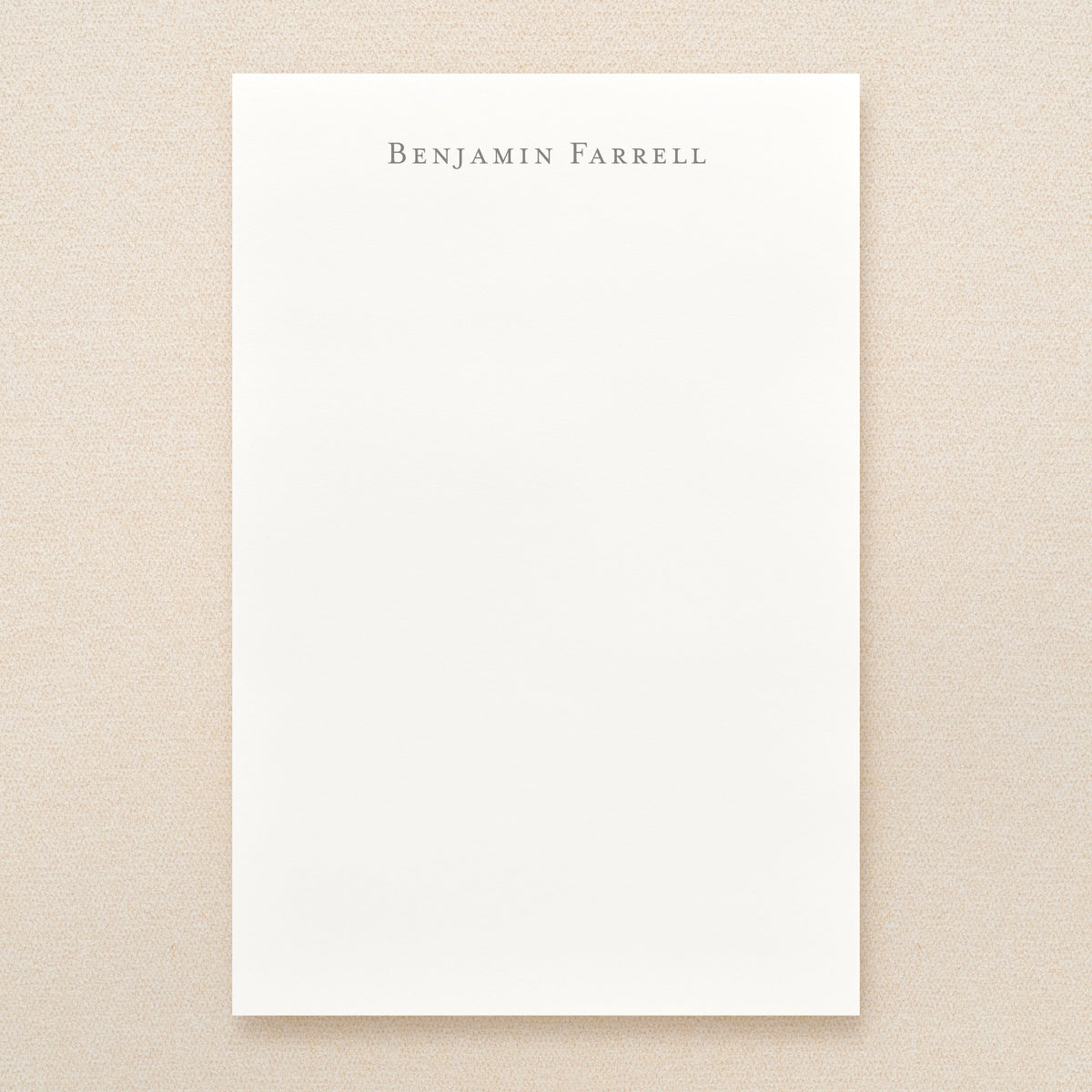 Classic Personalized Notepad