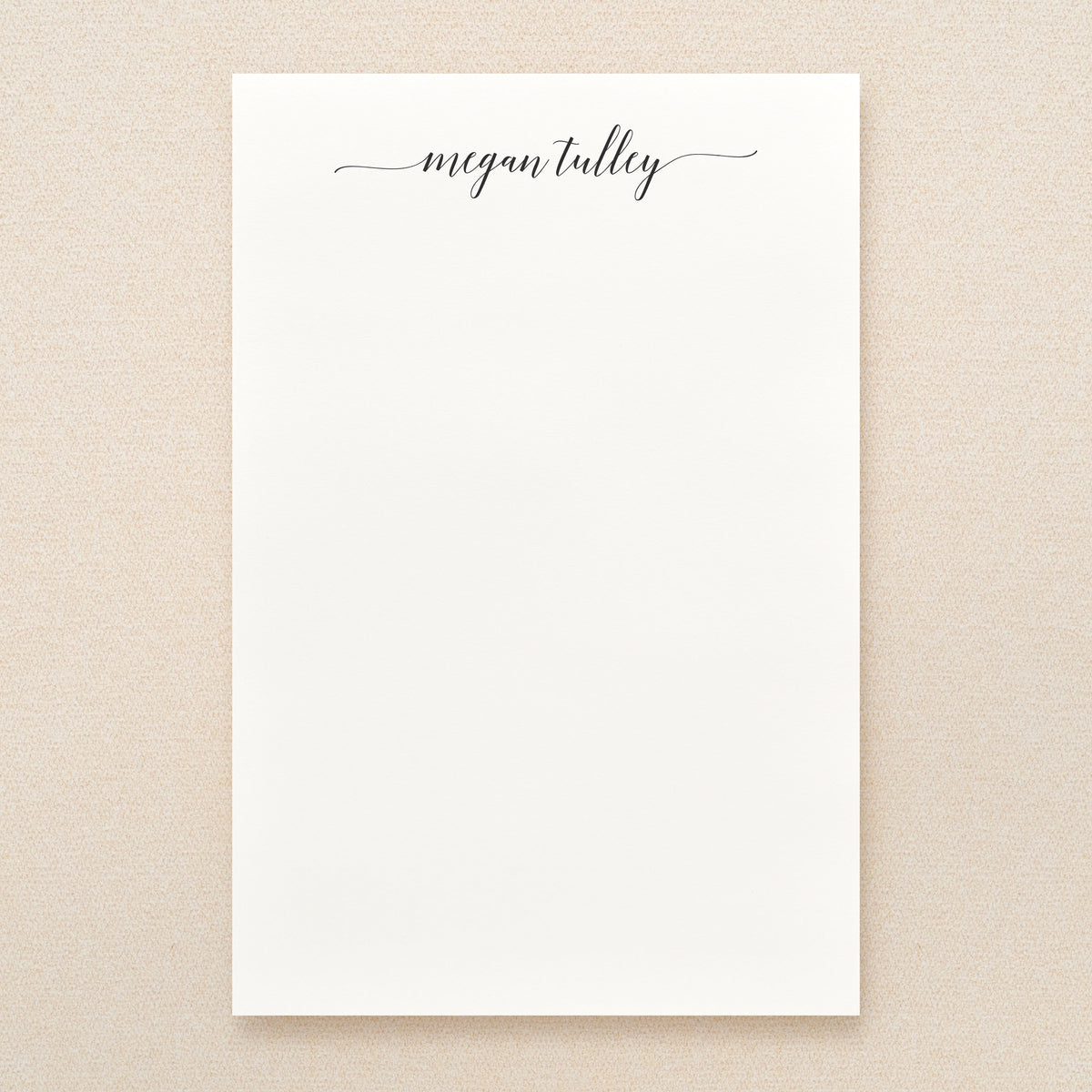 Crescendo Personalized Notepad