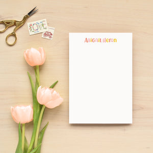 Doodle Personalized Notepad
