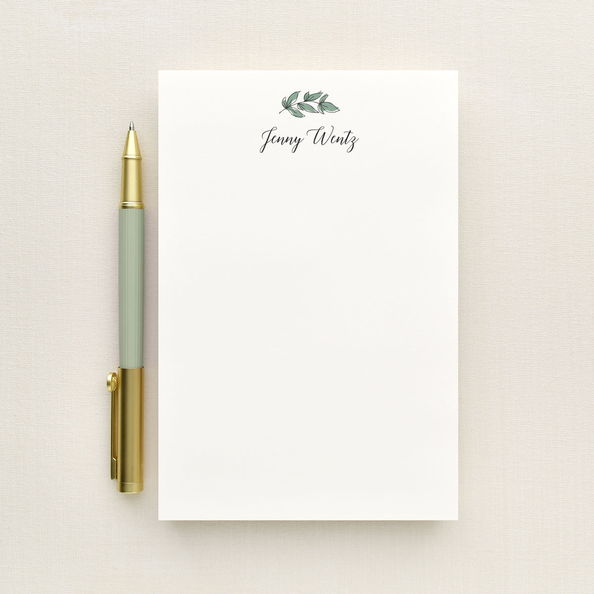 Elm Personalized Notepad
