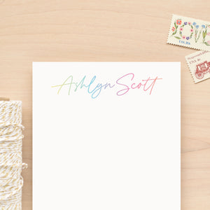 Hue Personalized Notepad