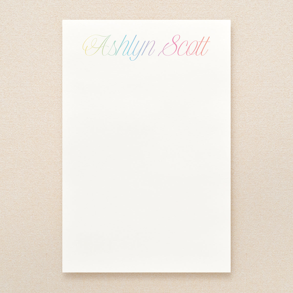 Hue Personalized Notepad