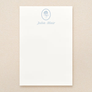 Hydrangea Personalized Notepad