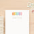 Ice Pop Personalized Notepad