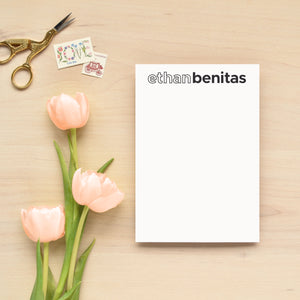 Intrepid Personalized Notepad