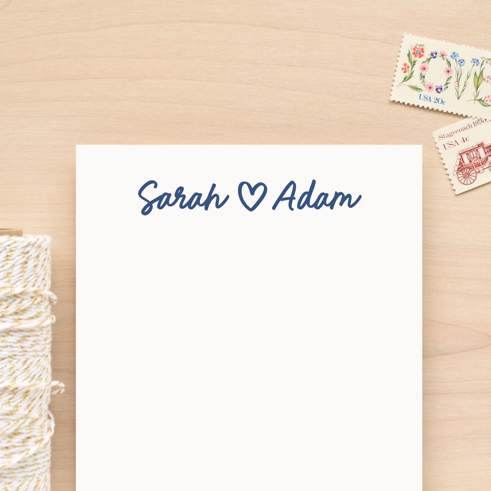 Kiss Personalized Notepad