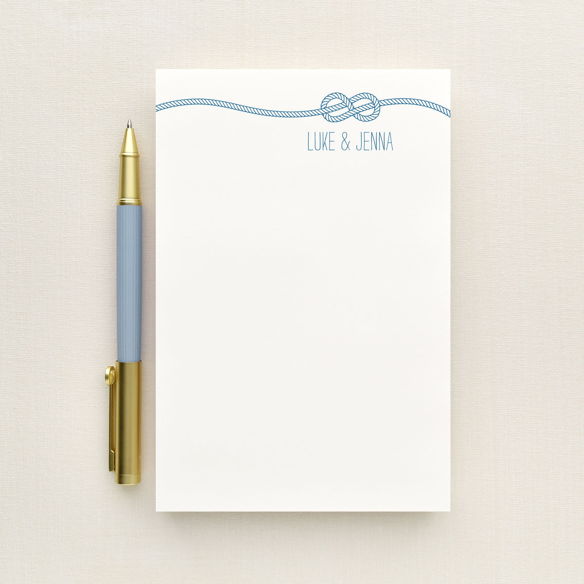 Knot Personalized Notepad