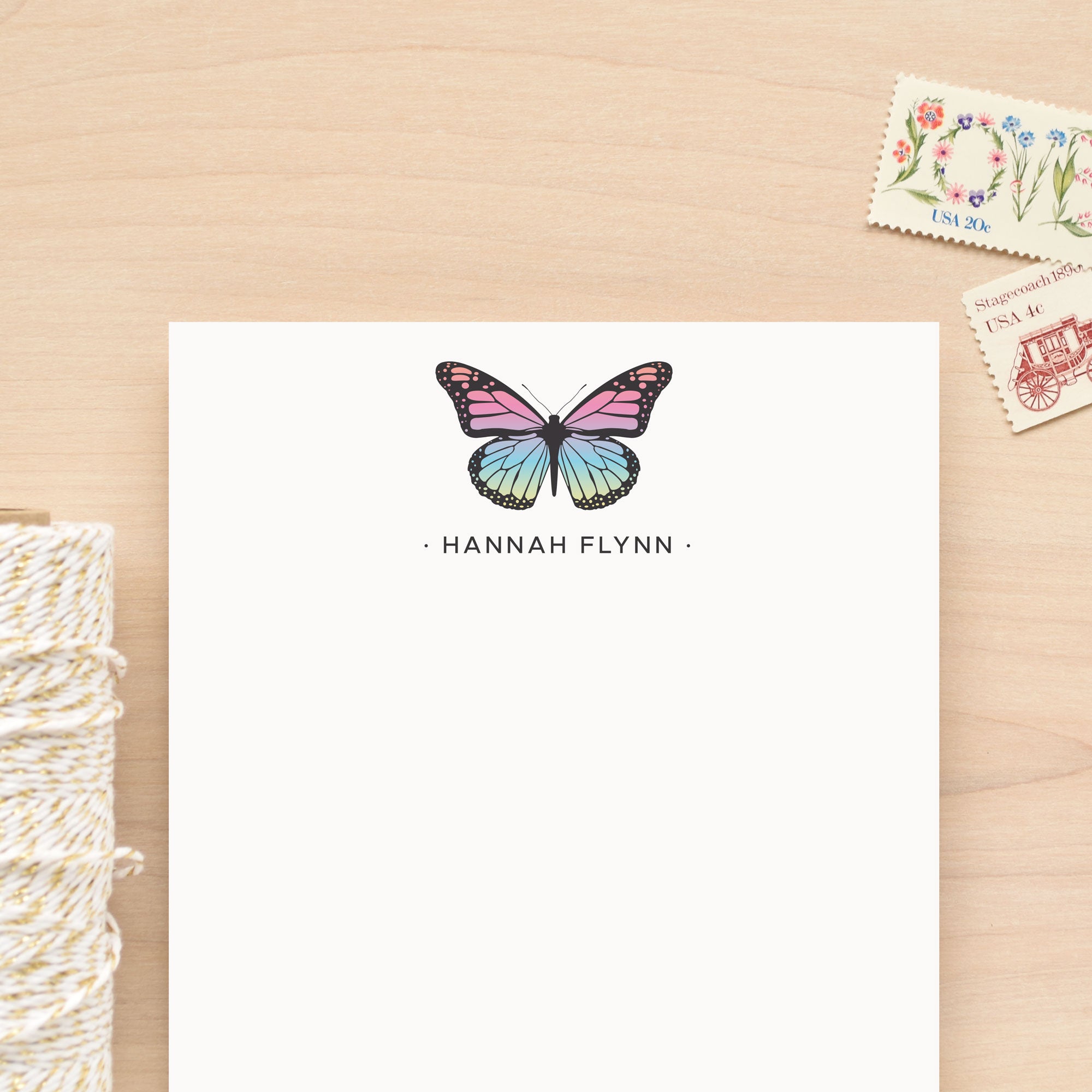 Monarch Personalized Notepad