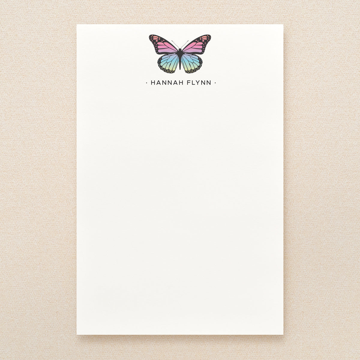 Monarch Personalized Notepad