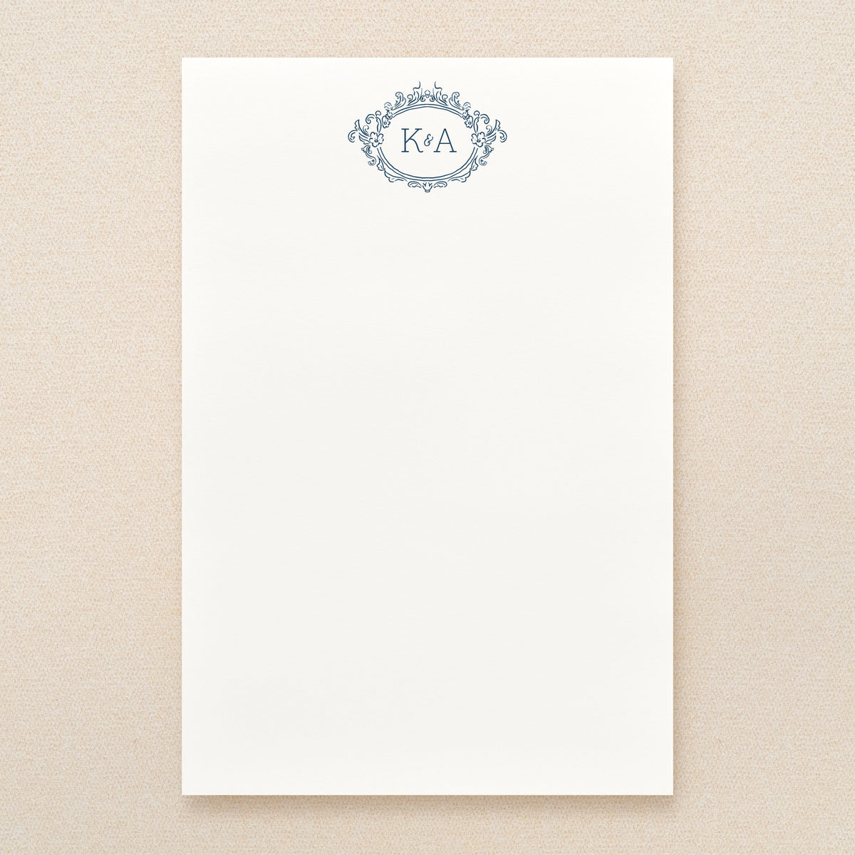 Opulent Personalized Notepad
