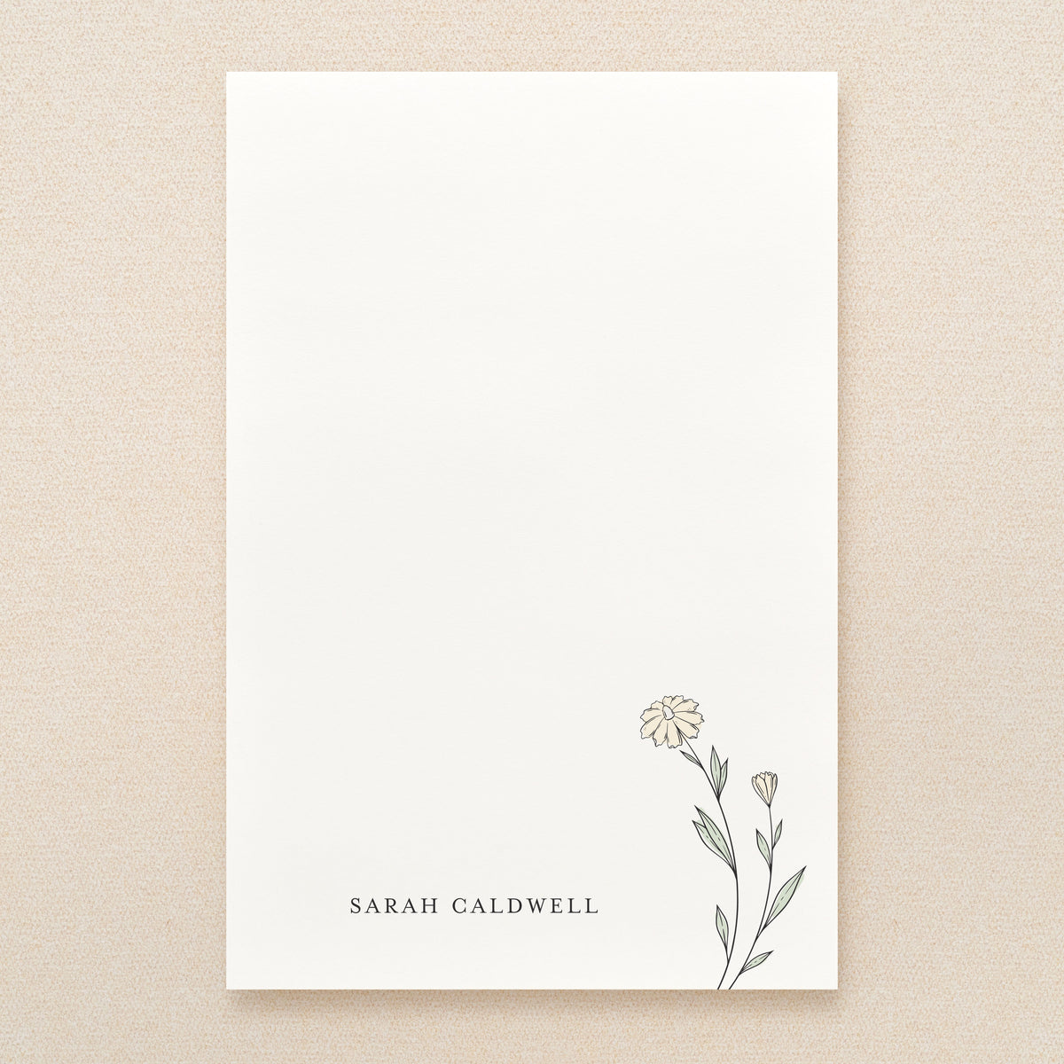 Petal Personalized Notepad