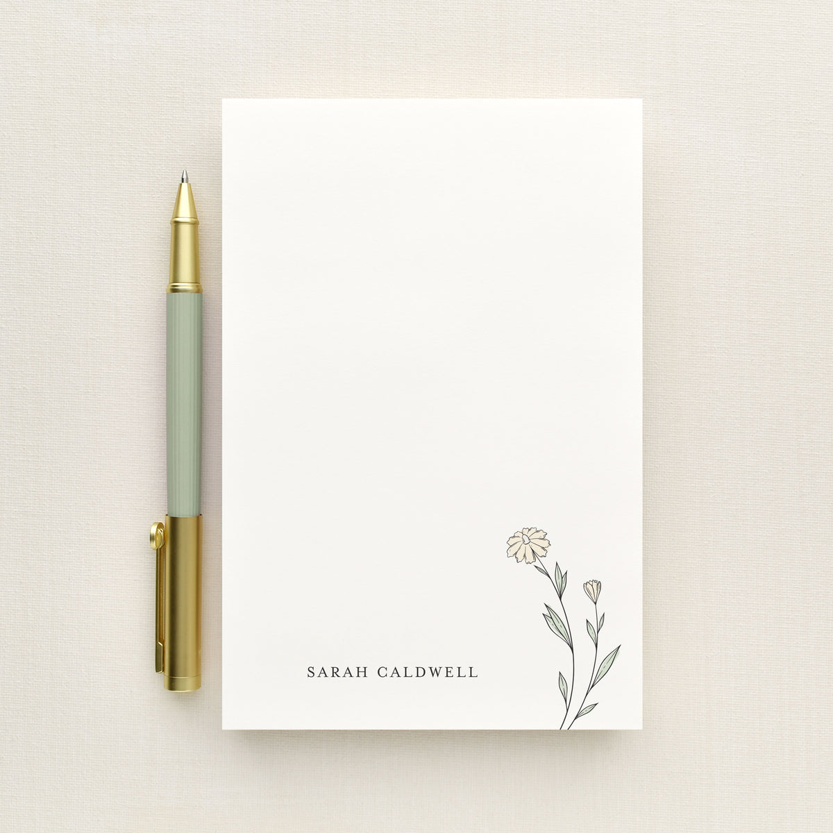 Petal Personalized Notepad