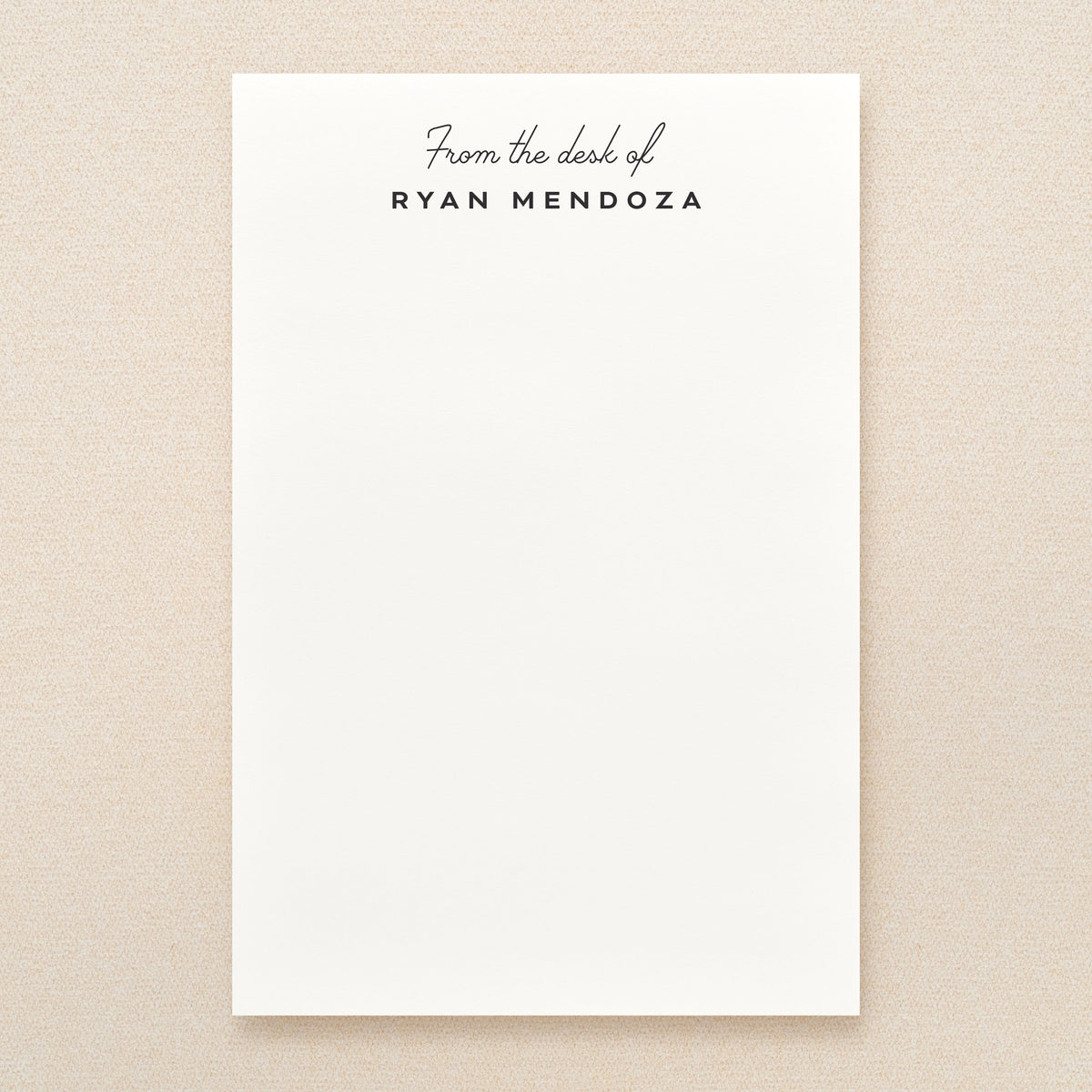 Rebel Personalized Notepad