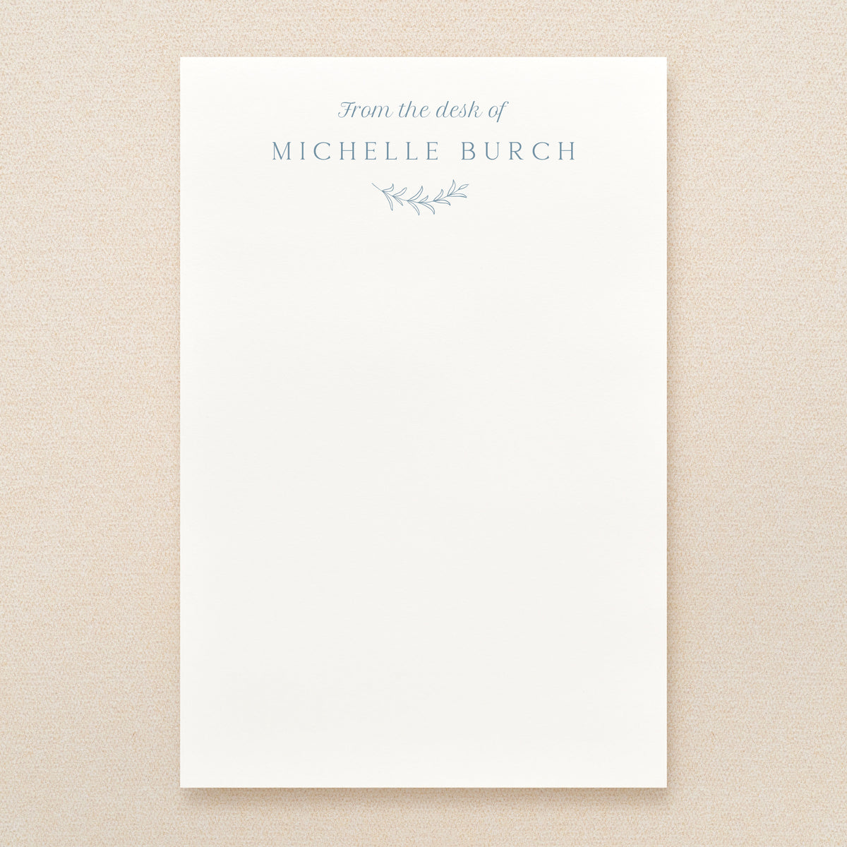 Sterling Personalized Notepad