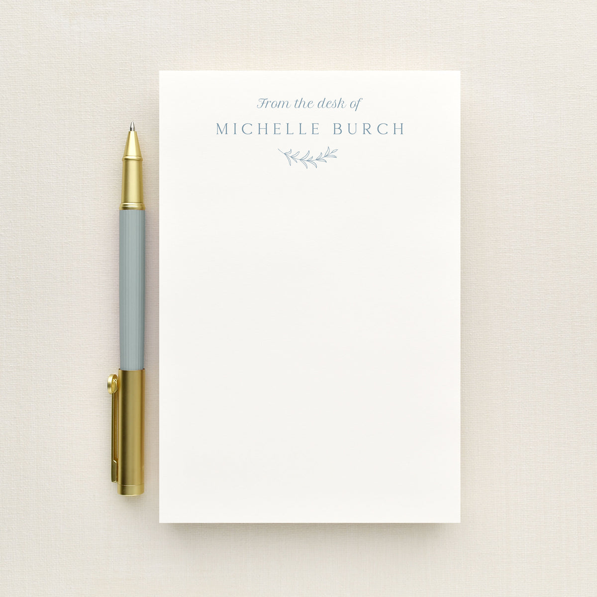 Sterling Personalized Notepad