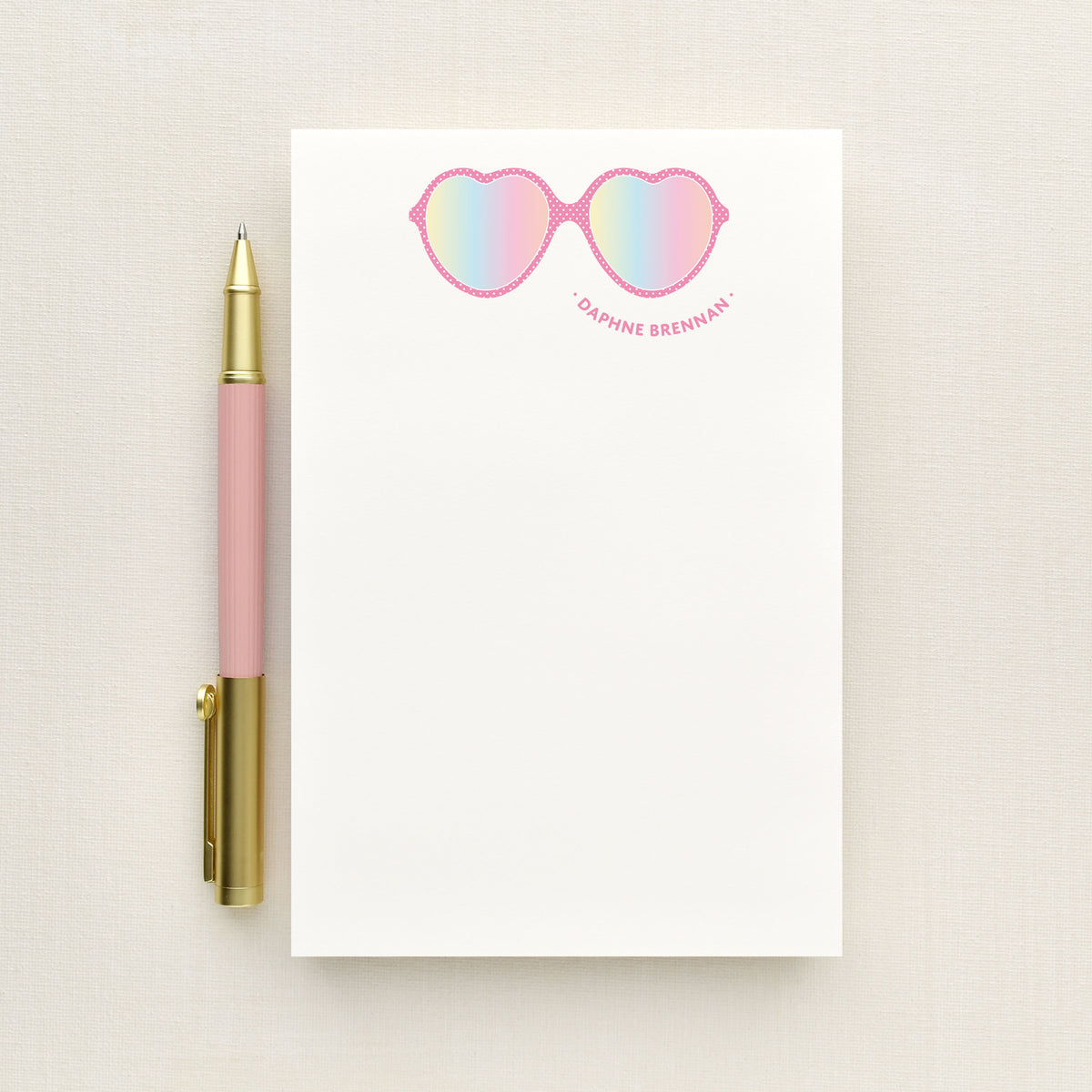 Sunny Personalized Notepad