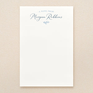 Terrace Personalized Notepad