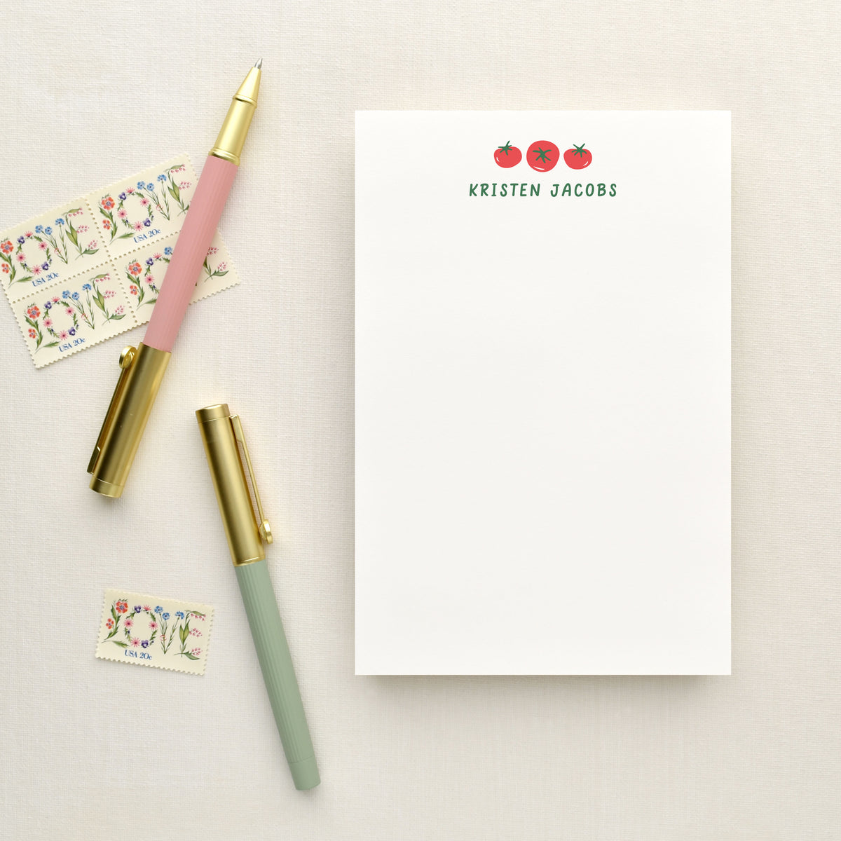 Tomato Personalized Notepad