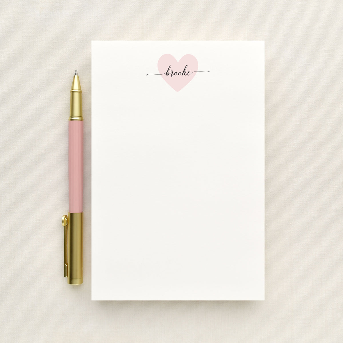 Valentine Personalized Notepad