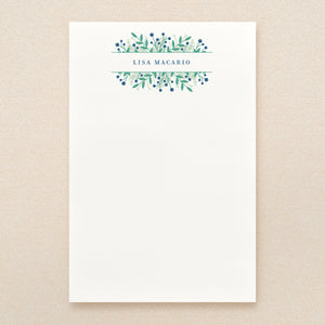 Wildflower Personalized Notepad