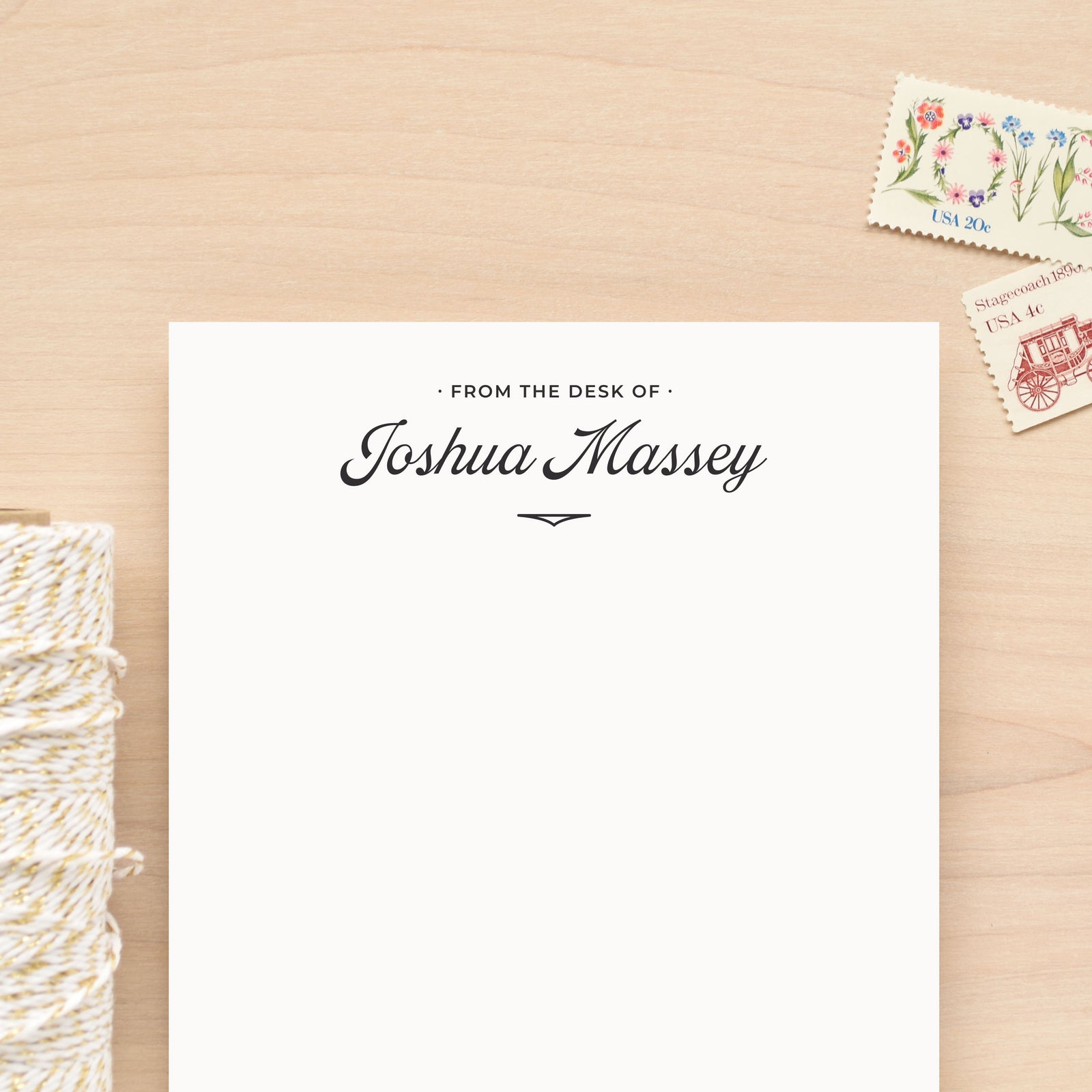 Wing Personalized Notepad