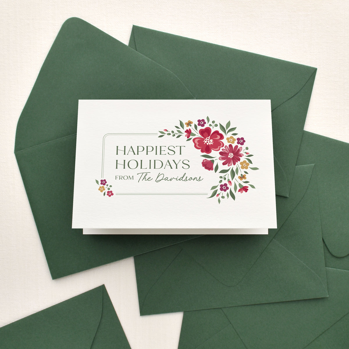 Abundance Holiday Personalized Stationery
