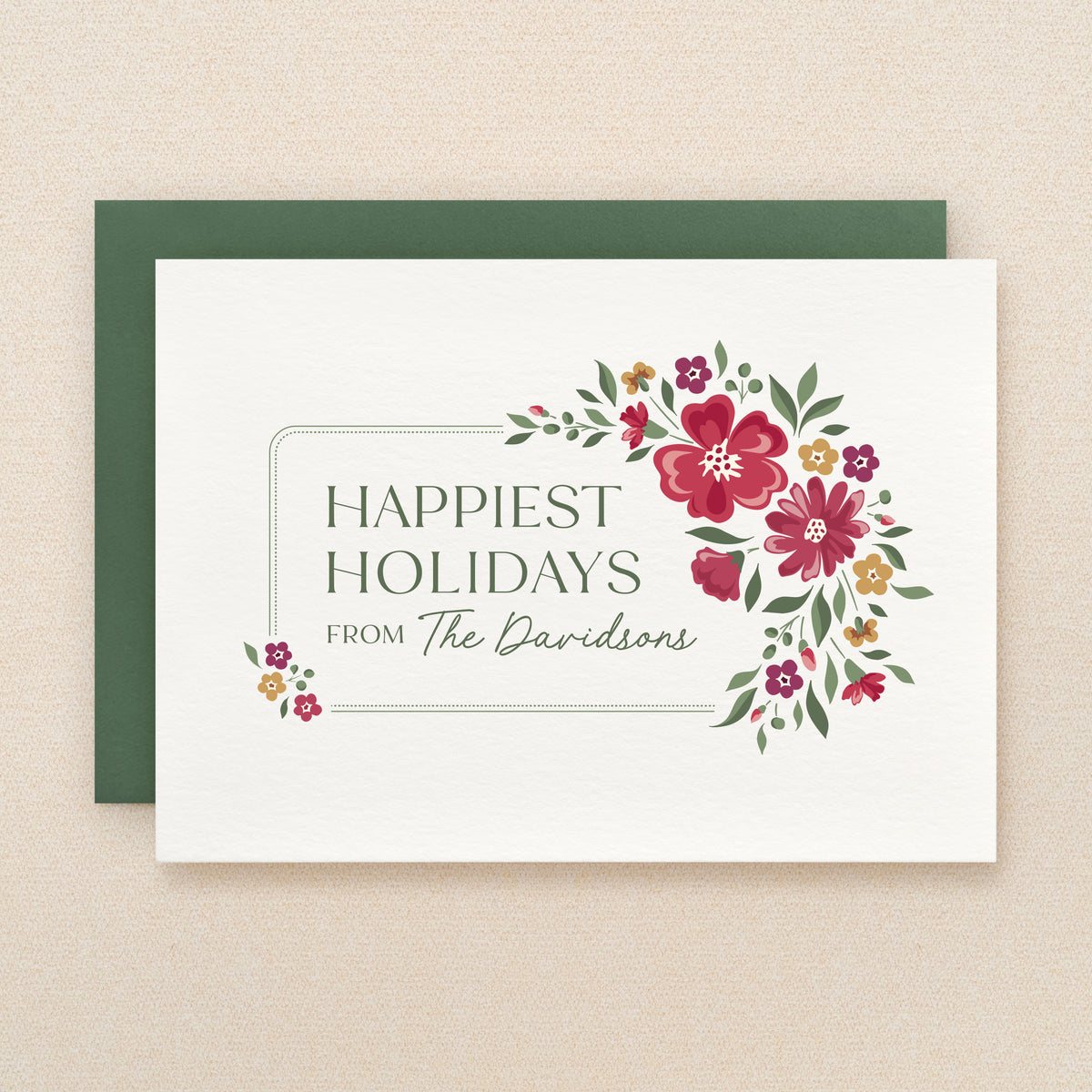 Abundance Holiday Personalized Stationery
