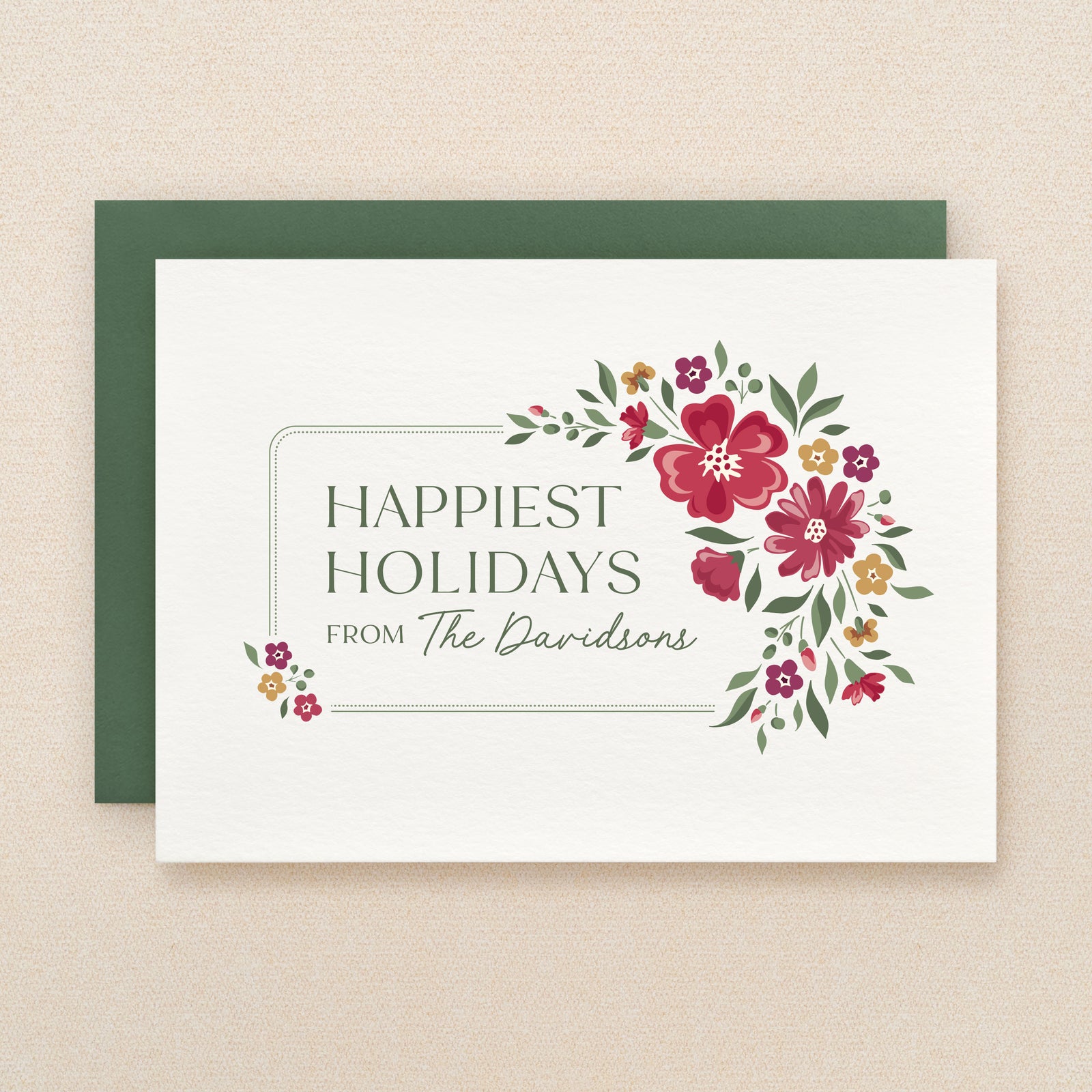 Abundance Holiday Personalized Stationery